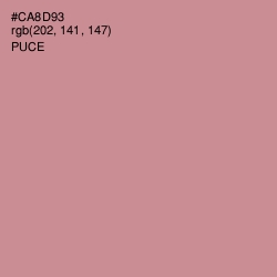 #CA8D93 - Puce Color Image