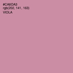 #CA8DA3 - Viola Color Image