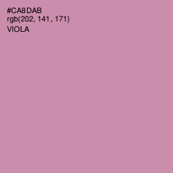 #CA8DAB - Viola Color Image