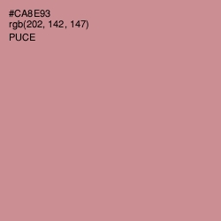 #CA8E93 - Puce Color Image