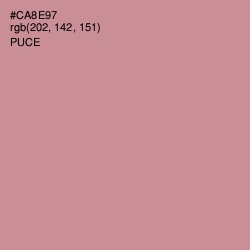 #CA8E97 - Puce Color Image