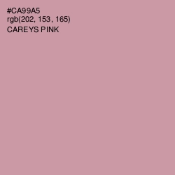 #CA99A5 - Careys Pink Color Image