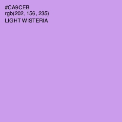 #CA9CEB - Light Wisteria Color Image