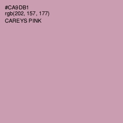 #CA9DB1 - Careys Pink Color Image