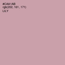 #CAA1AB - Lily Color Image