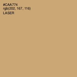 #CAA774 - Laser Color Image