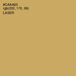 #CAAA63 - Laser Color Image