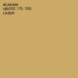 #CAAA66 - Laser Color Image