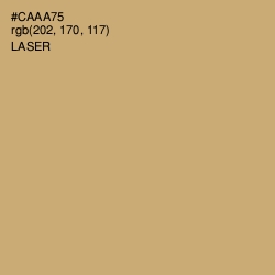#CAAA75 - Laser Color Image