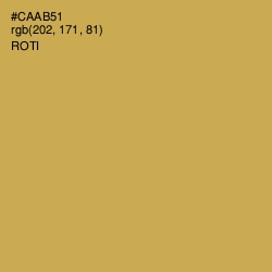 #CAAB51 - Roti Color Image