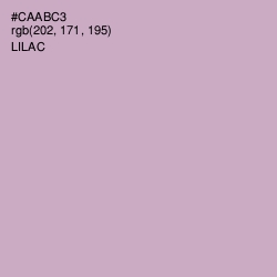 #CAABC3 - Lilac Color Image