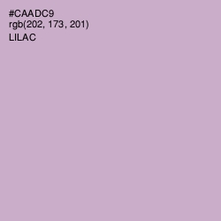 #CAADC9 - Lilac Color Image