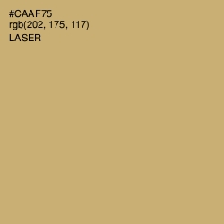 #CAAF75 - Laser Color Image