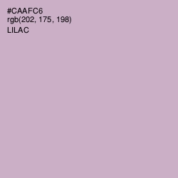 #CAAFC6 - Lilac Color Image