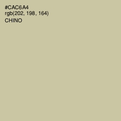 #CAC6A4 - Chino Color Image