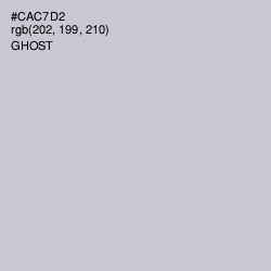 #CAC7D2 - Ghost Color Image