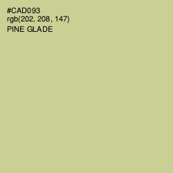 #CAD093 - Pine Glade Color Image
