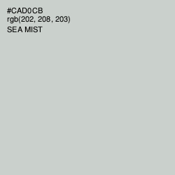 #CAD0CB - Sea Mist Color Image