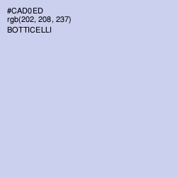 #CAD0ED - Botticelli Color Image