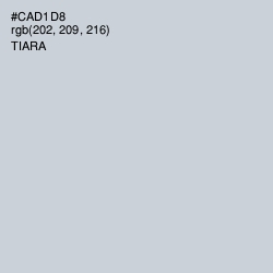 #CAD1D8 - Tiara Color Image