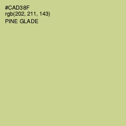 #CAD38F - Pine Glade Color Image