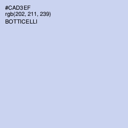 #CAD3EF - Botticelli Color Image