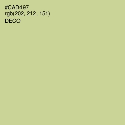 #CAD497 - Deco Color Image