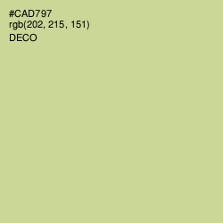 #CAD797 - Deco Color Image