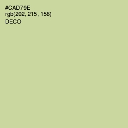 #CAD79E - Deco Color Image