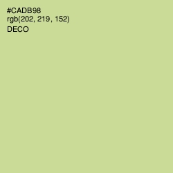 #CADB98 - Deco Color Image