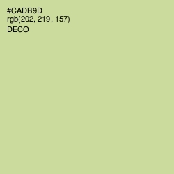 #CADB9D - Deco Color Image