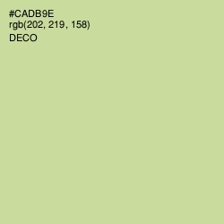 #CADB9E - Deco Color Image