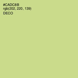 #CADC8B - Deco Color Image