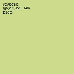 #CADC8C - Deco Color Image