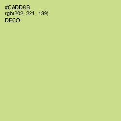 #CADD8B - Deco Color Image