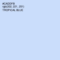 #CADDFB - Tropical Blue Color Image