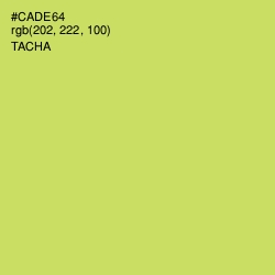 #CADE64 - Tacha Color Image