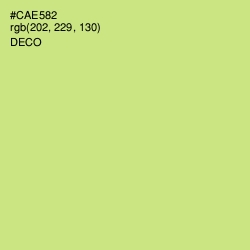 #CAE582 - Deco Color Image