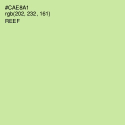#CAE8A1 - Reef Color Image