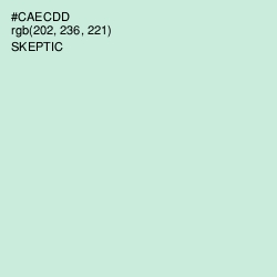 #CAECDD - Skeptic Color Image
