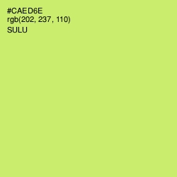 #CAED6E - Sulu Color Image