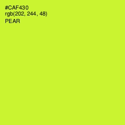 #CAF430 - Pear Color Image