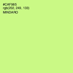 #CAF985 - Mindaro Color Image
