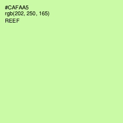 #CAFAA5 - Reef Color Image