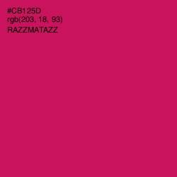 #CB125D - Razzmatazz Color Image