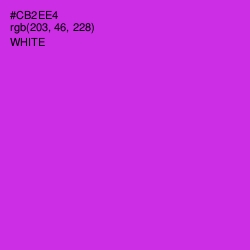 #CB2EE4 - Razzle Dazzle Rose Color Image