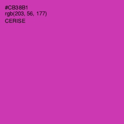 #CB38B1 - Cerise Color Image