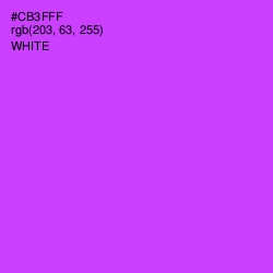 #CB3FFF - Razzle Dazzle Rose Color Image