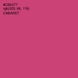 #CB4277 - Cabaret Color Image