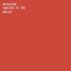 #CB483B - Mojo Color Image